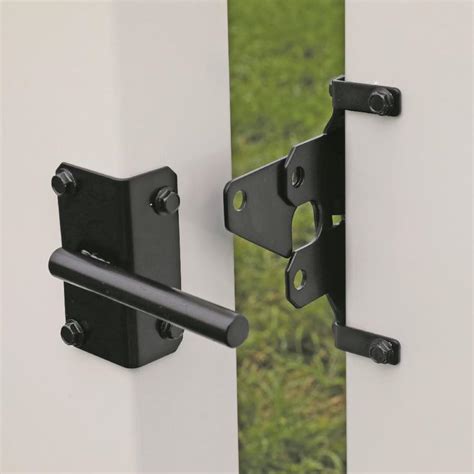 BOERBOEL 2-Sided Locking 13-in Stainless Steel Gate Latch at Lowes.com