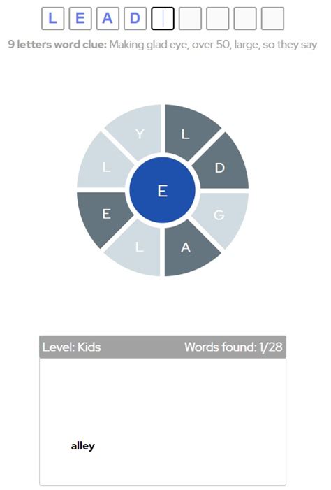 Word Wheel - Puzzler