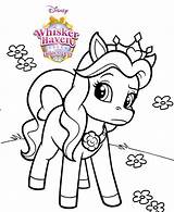 Petite Whisker Haven Coloring Page sketch template