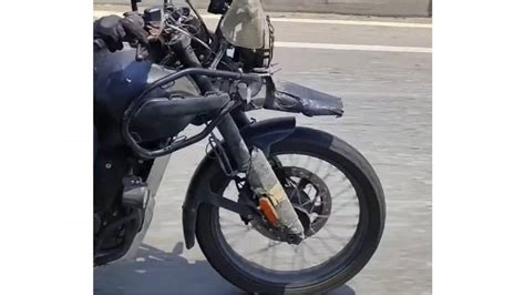 New Royal Enfield Himalayan 450 spied with accessories - Overdrive