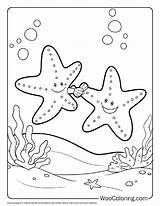 100  Starfish Coloring Pages Free PDF To Print Woo Coloring sketch template