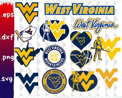 West Virginia University, West Virginia Mountaineers logo, West Virginia Mountaineers svg, NCAA