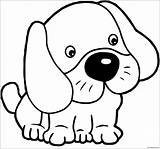 Puppy Dogs Cute Coloring Page  Free Printable Pages sketch template