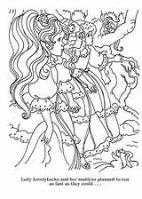 Lady Lovely Locks Coloring Book Lady Lovely Locks  The Begining sketch template