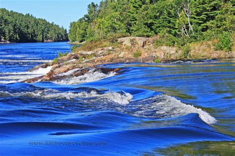 Recollet Falls at French River Provincial Park in Ontario, Canada