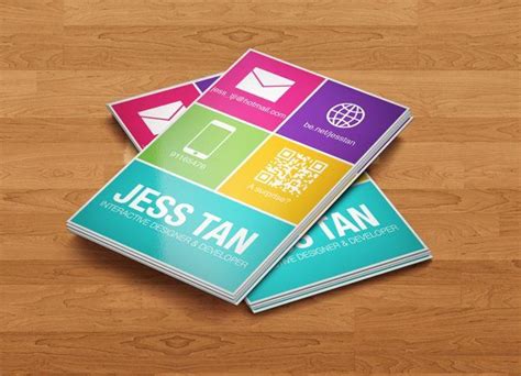 20 Flat Style Business Card Examples | Examples of business cards, Name card design, Business ...