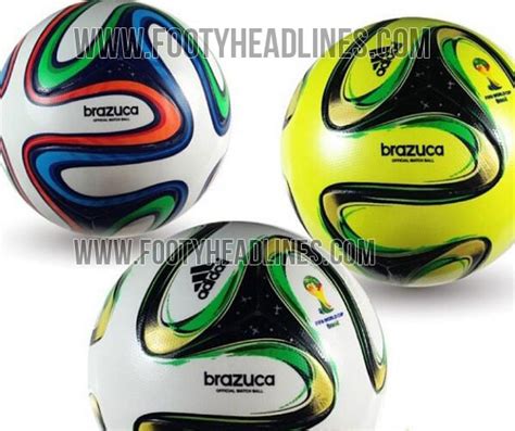 Adidas Brazuca: 2014 World Cup Ball Unveiled + Final Ball Leaked! - Footy Headlines