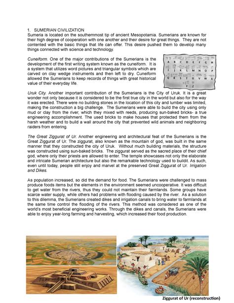 Sumerian Civilization - 1. SUMERIAN CIVILIZATION Sumeria is located on ...