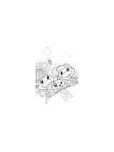 Leapfrog coloring pages sketch template