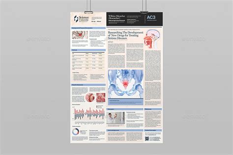 Case Study & Research Poster Template, Print Templates | GraphicRiver