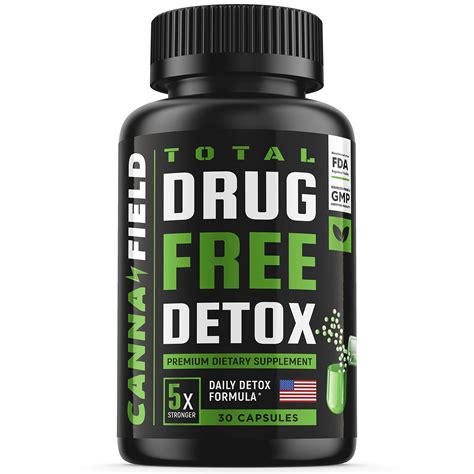 CANNAFIELD Detox and Liver Cleanse - USA Made - 5-Days Detox - Natural Toxins Remove Best Detox ...