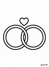 Wedding Ring Coloring Pages Printable For Free Download sketch template