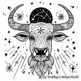 Taurus Coloring Pages  Free & Printable sketch template