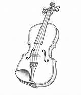 Music Instruments Drawings Coloring sketch template