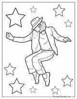 Michael Jackson Coloring Pages Free 101 sketch template
