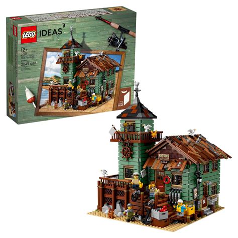 LEGO Ideas Kids' Old Fishing Store Building Kit 21310 (2,049 Pieces ...