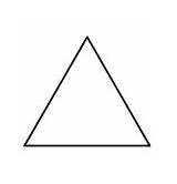 Triangle Coloring Page — KinderArt sketch template