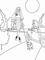 Barbie Cooking Coloring Pages  Askworksheet sketch template