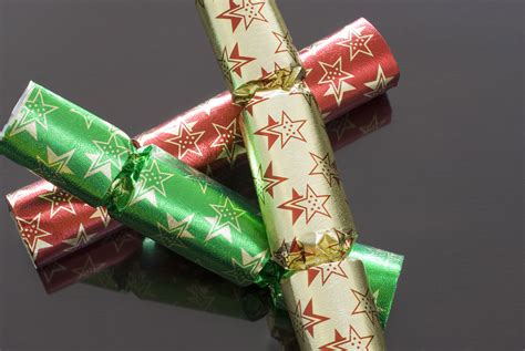 Photo of Three Crackers | Free christmas images