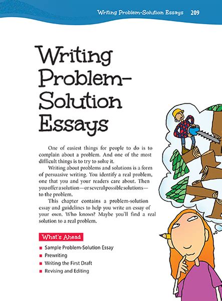 29 Writing Problem-Solution Essays | Thoughtful Learning K-12