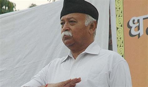 BJP slams Congress for protest against RSS chief Mohan Bhagwat speech telecast | India.com