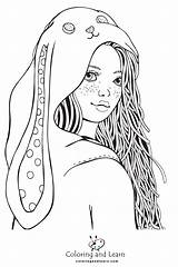Girl Coloring Pages For Adults FREE 2025  And Learn sketch template