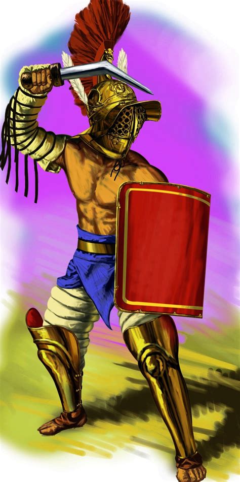 Samnite gladiator | Roman gladiators, Roman gladiator, Ancient warfare