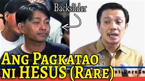 Bro. Eli Soriano FULL RARE Discussion Reaction "Pagkatao ni Hesus" vs ...