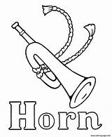 Horns Colouring Pages Sketch Coloring Page sketch template