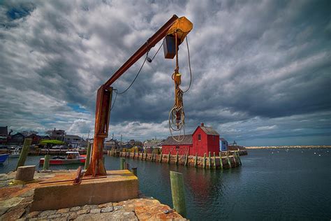 Fishing Harbor - Rockport, Ma. Photograph by Joann Vitali - Fine Art ...