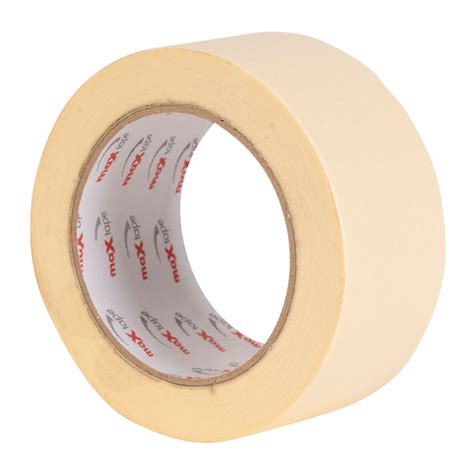 75mm x 50M Masking Tape | 24 Rolls Per Box - Springpack