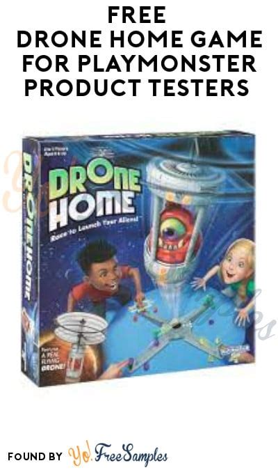 FREE Drone Home Game for PlayMonster Product Testers (Must Apply)