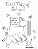 Free FIRST DAY OF SCHOOL Coloring Pages For Download Printable PDF sketch template