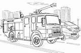 Fire Engines Coloring Pages sketch template
