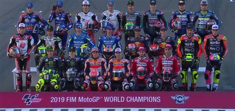 "2019 MotoGP World Champions" : motogp