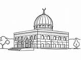 Coloring Page Of The Dome Rock  Free Printable sketch template