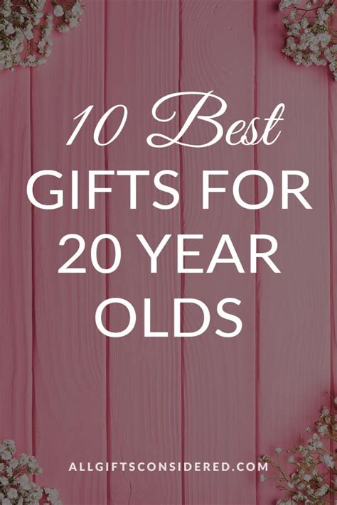 10 Best Gifts for 20 Year Olds [Guys & Gals] » All Gifts Considered