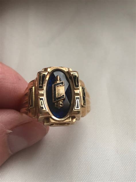 Vintage Josten 14k Yellow Gold 1970 High School Class Ring - Etsy