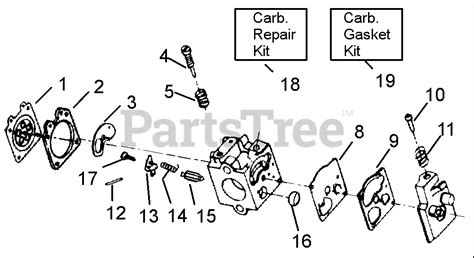 Weed Eater SST 45 - Weed Eater Featherlite String Trimmer Carburetor Assembly - WA-207/207A, WA ...