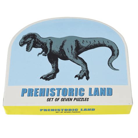 Prehistoric Land Dinosaur set of 7 Puzzles | NSPCC Shop
