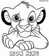 Lion King Coloring Pages  Learny Kids sketch template