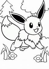 Free & Easy To Print Eevee Coloring Pages  Tulamama sketch template