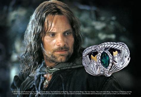 Ring of Aragorn at noblecollection.com