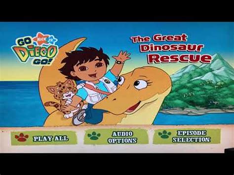 Go Diego Go The Great Dinosaur Rescue Wolf Pup Rescue DVD