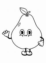 Pears Coloring Pages Printable For Free Download sketch template