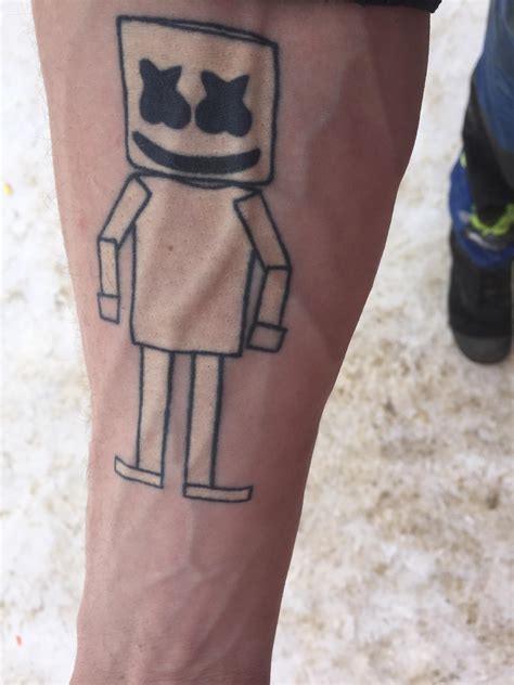 My Canadian Marshmello tat I got 2 1/2 years ago , to add to my ...