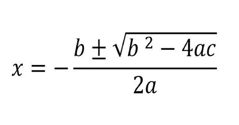 Rumus Abc Dalam Persamaan Kuadrat Matematika Dasar Hot Picture - Riset