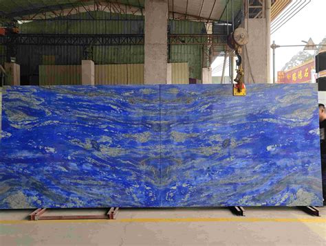 Van Gogh Blue Quartzite Slabs - Quartzite Slabs Price and Supplier