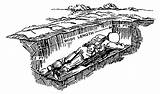 Slit Trench Latrine Ww1 Sketch Coloring Page sketch template