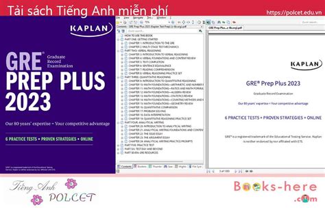 [PDF] GRE Prep Plus 2023 Kaplan Free Download